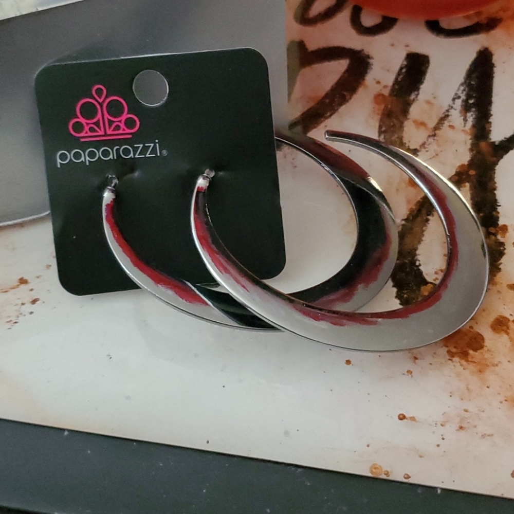 Moon beam earrings
